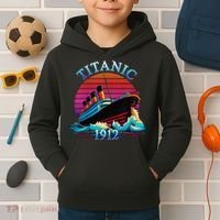TITANIC 1912 HISTORY COMMEMORATIVE Kids Hoodie thumb 2