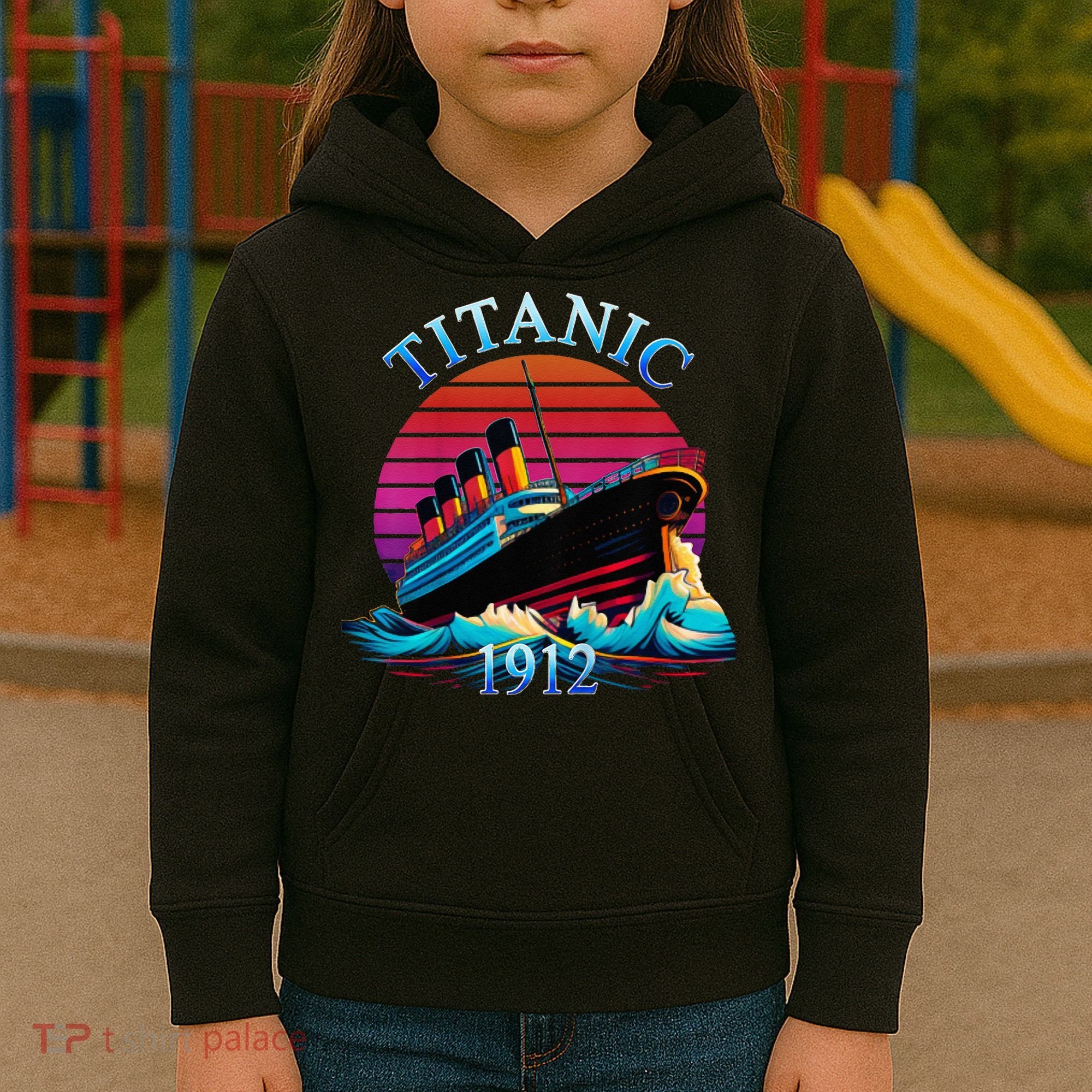 TITANIC 1912 HISTORY COMMEMORATIVE Kids Hoodie