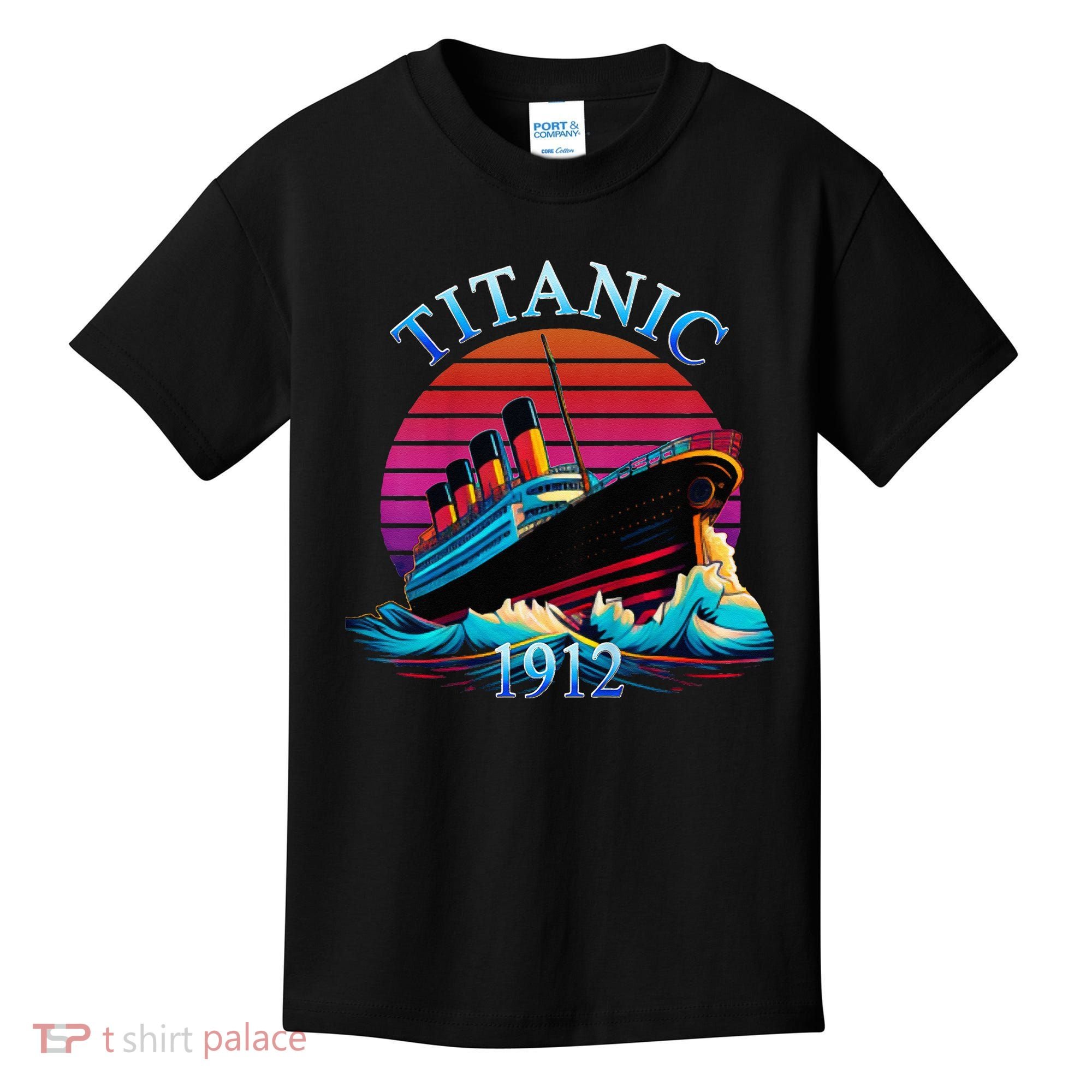TITANIC 1912 HISTORY COMMEMORATIVE Kids T-Shirt