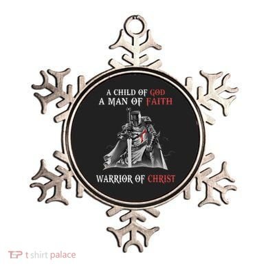 Knight Templar Faith A Warrior Of Christ Ornament