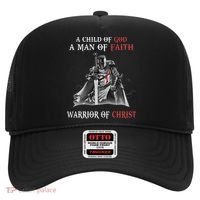 Knight Templar Faith A Warrior Of Christ Hat thumb 0
