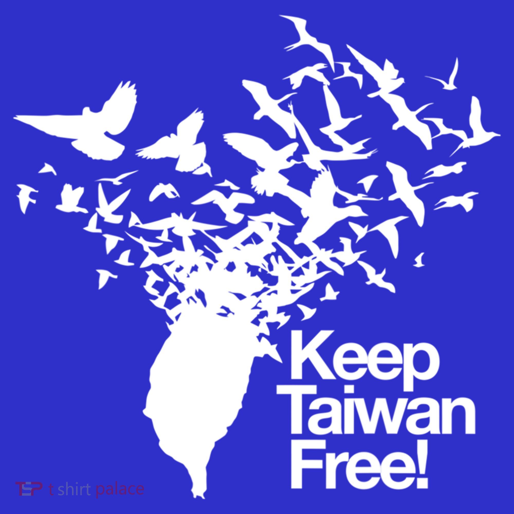 Keep Taiwan Free With Peace Birds Flying Out Gift Mousepad