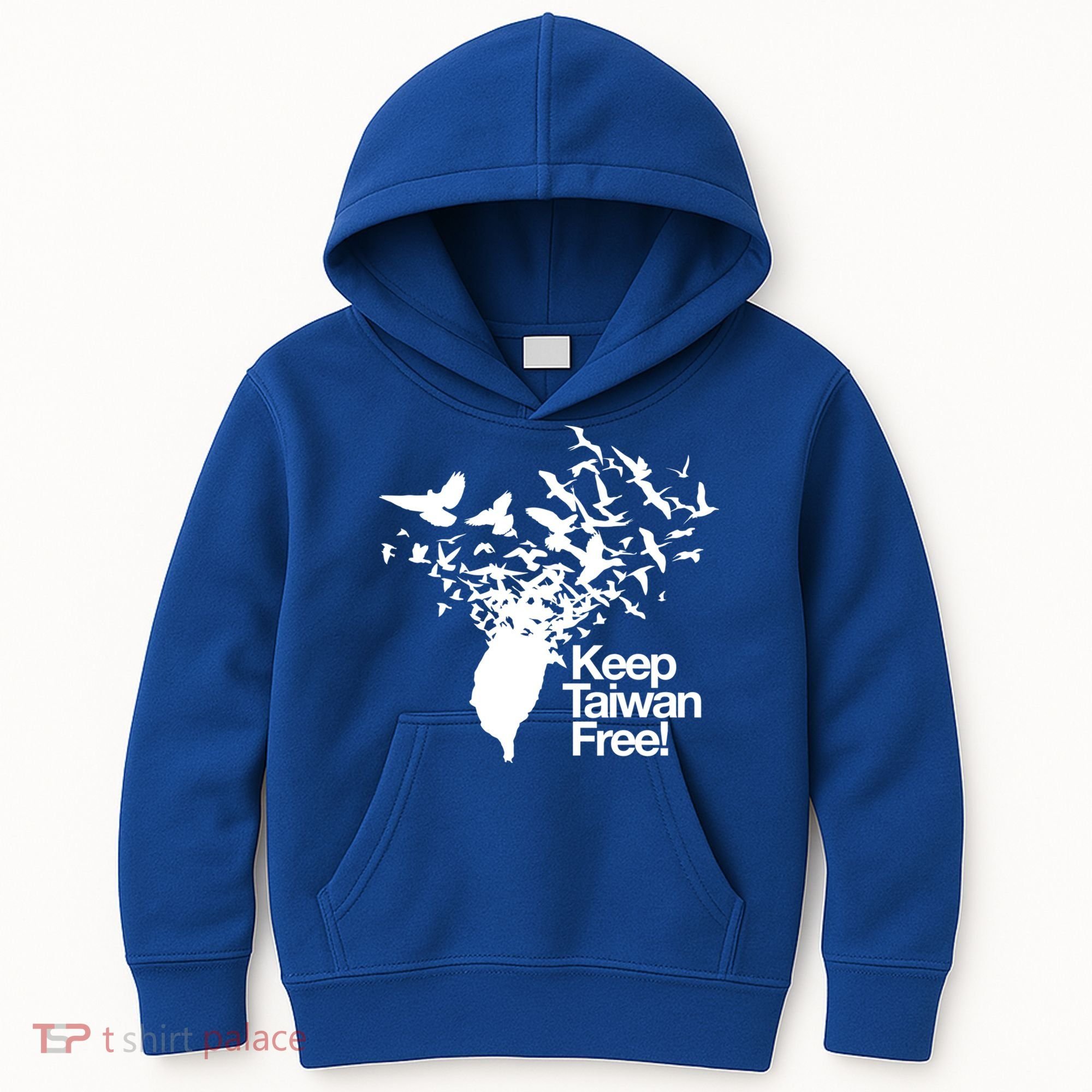 Keep Taiwan Free With Peace Birds Flying Out Gift Kids Hoodie
