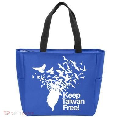 Keep Taiwan Free With Peace Birds Flying Out Gift Tote Bag