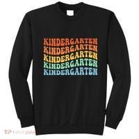 Kindergarten Teacher First Day School Back To School Sweatshirt thumb 0