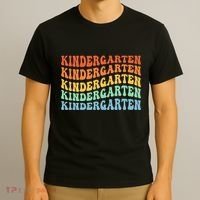 Kindergarten Teacher First Day School Back To School T-Shirt thumb 3