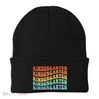 Kindergarten Teacher First Day School Back To School Beanie thumb 0
