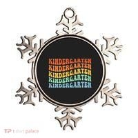 Kindergarten Teacher First Day School Back To School Ornament thumb 0