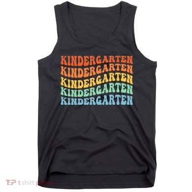 Kindergarten Teacher First Day School Back To School Tank Top
