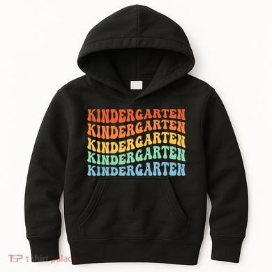 Kindergarten Teacher First Day School Back To School Kids Hoodie