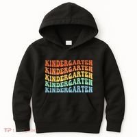 Kindergarten Teacher First Day School Back To School Kids Hoodie thumb 0