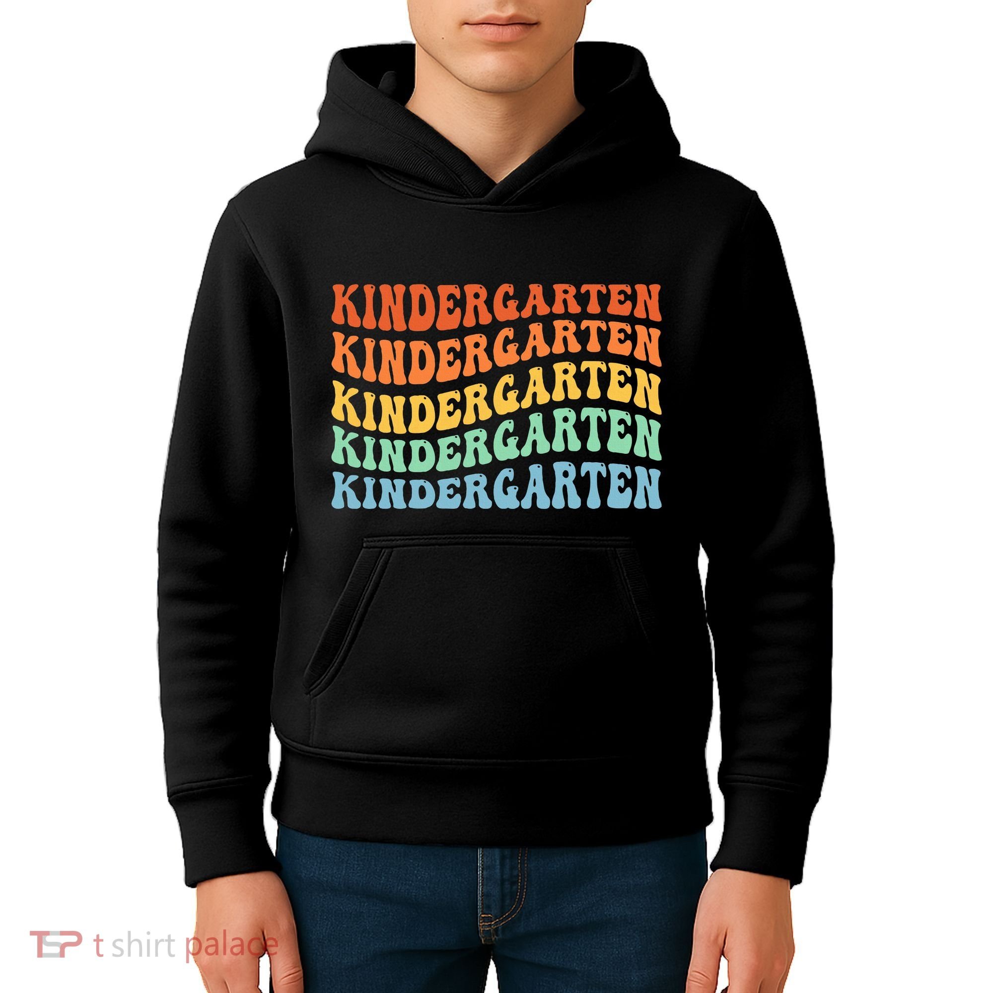 Kindergarten Teacher First Day School Back To School Kids Hoodie
