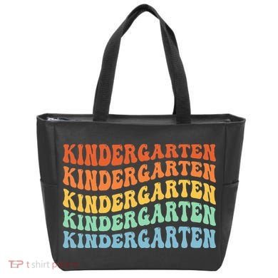 Kindergarten Teacher First Day School Back To School Tote Bag