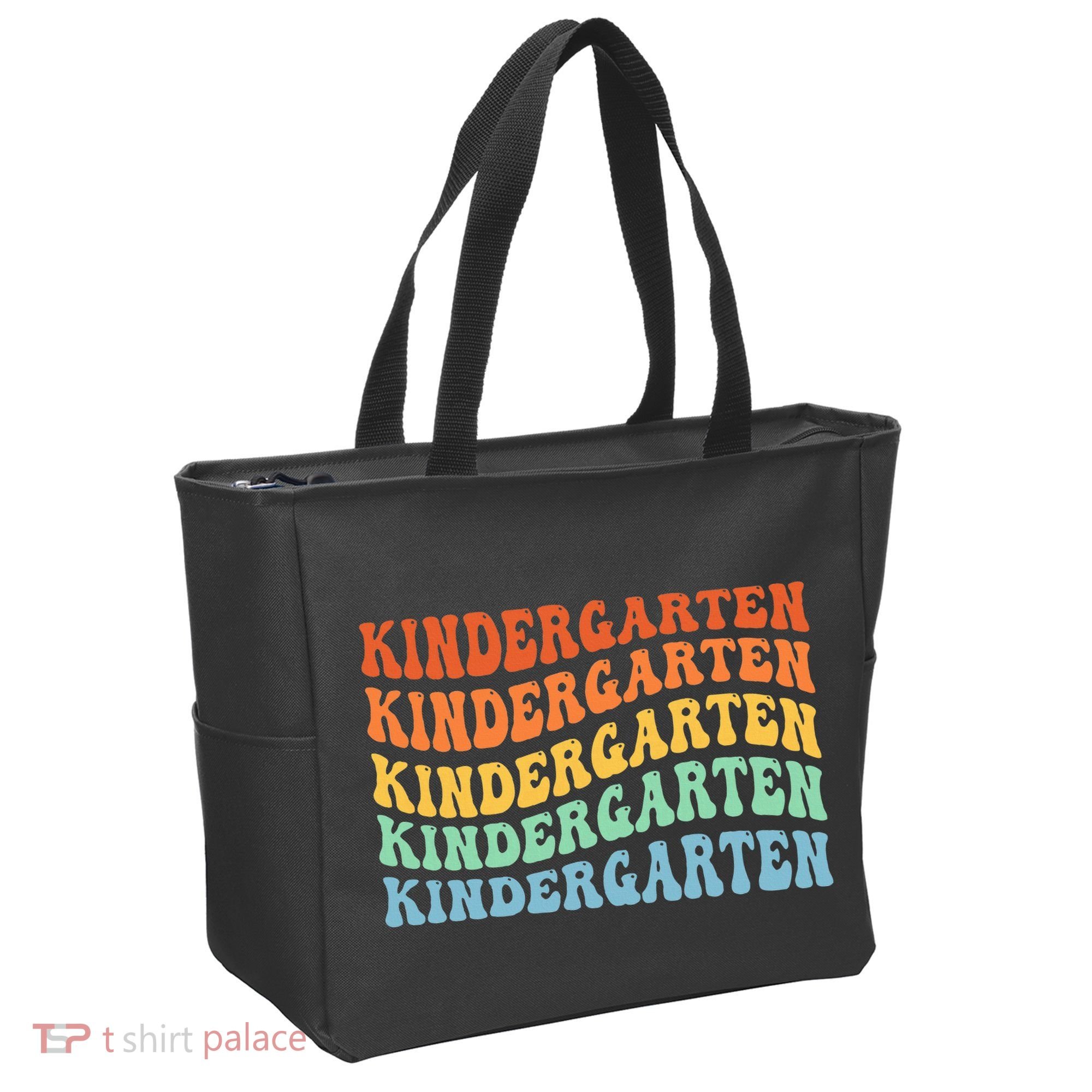 Kindergarten Teacher First Day School Back To School Tote Bag