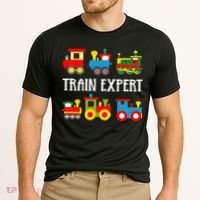 Kids Trains Funny Train Expert Kids Cooling Performance Crew T-Shirt thumb 2