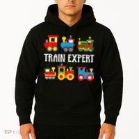 Kids Trains Funny Train Expert Kids Hoodie thumb 2