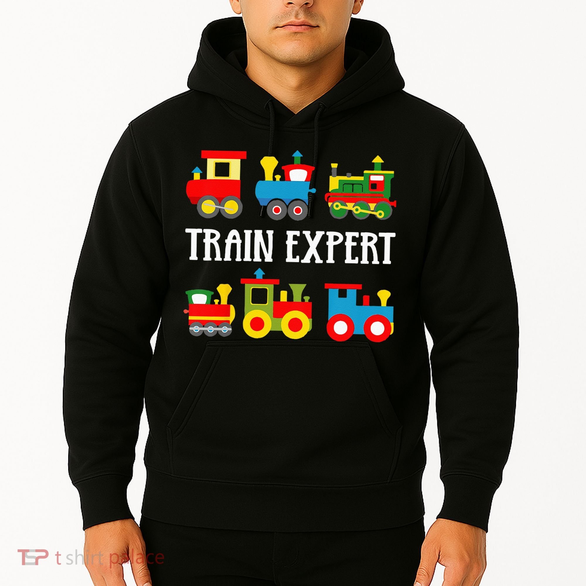 Kids Trains Funny Train Expert Kids Hoodie