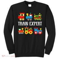 Kids Trains Funny Train Expert Kids Sweatshirt thumb 0