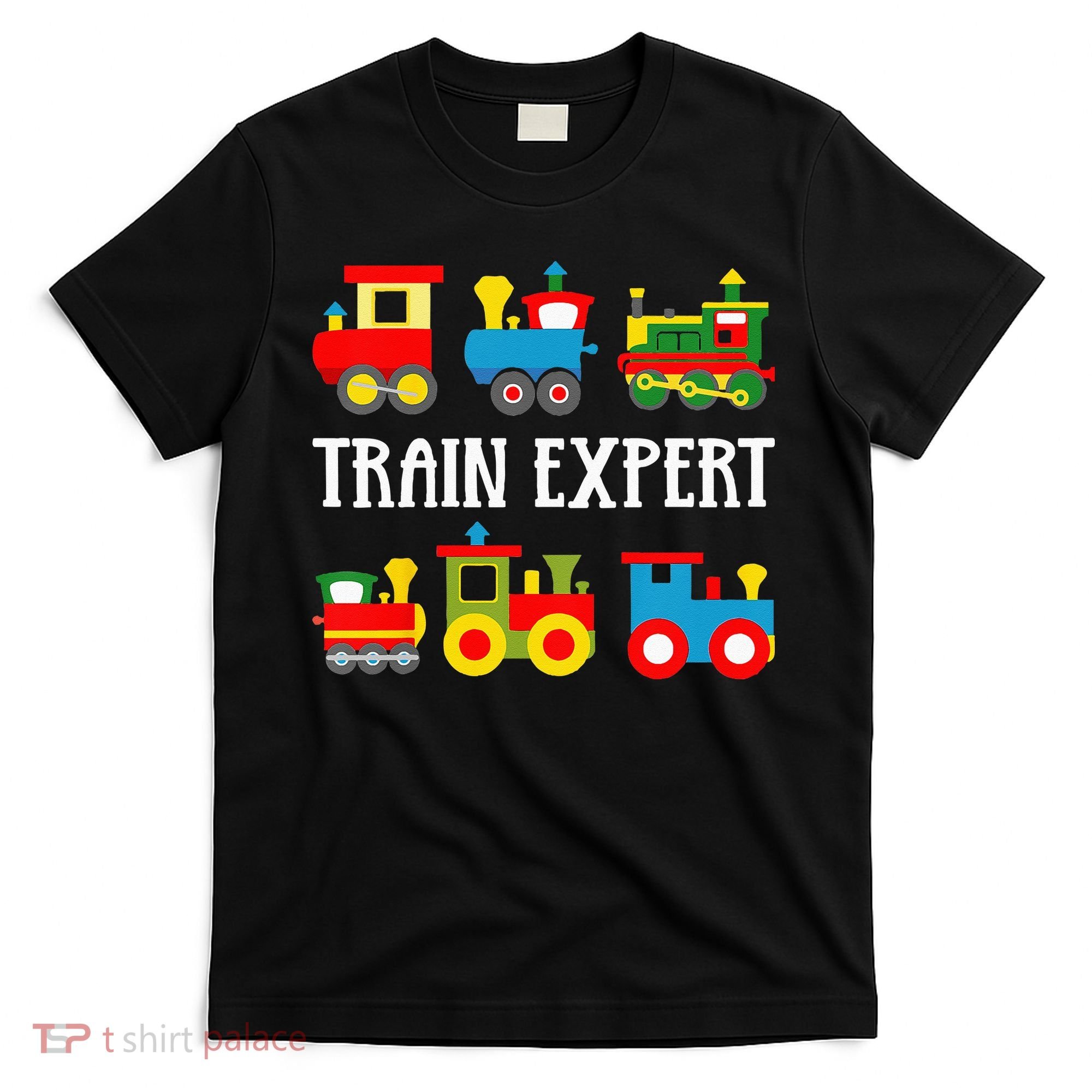 Kids Trains Funny Train Expert Kids T-Shirt