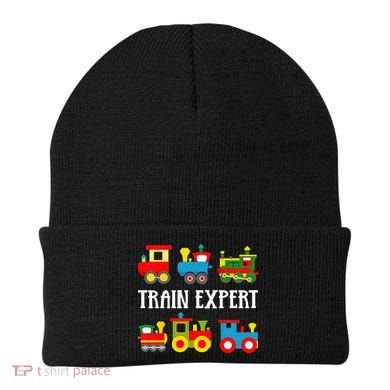 Kids Trains Funny Train Expert Kids Beanie