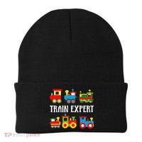 Kids Trains Funny Train Expert Kids Beanie thumb 0