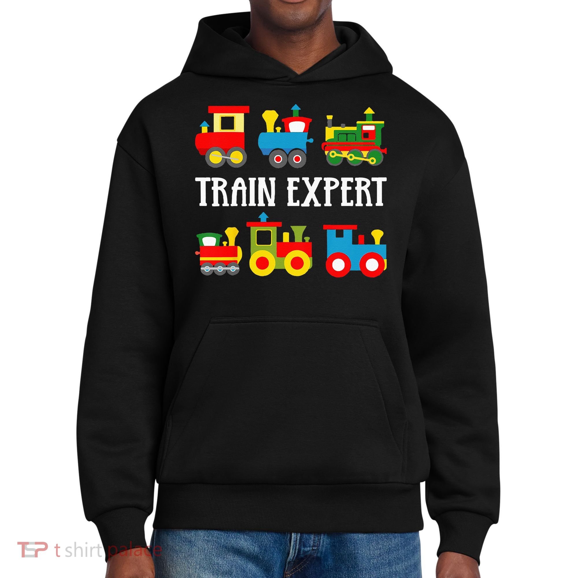 Kids Trains Funny Train Expert Kids District V.I.T. Heavyweight Hoodie