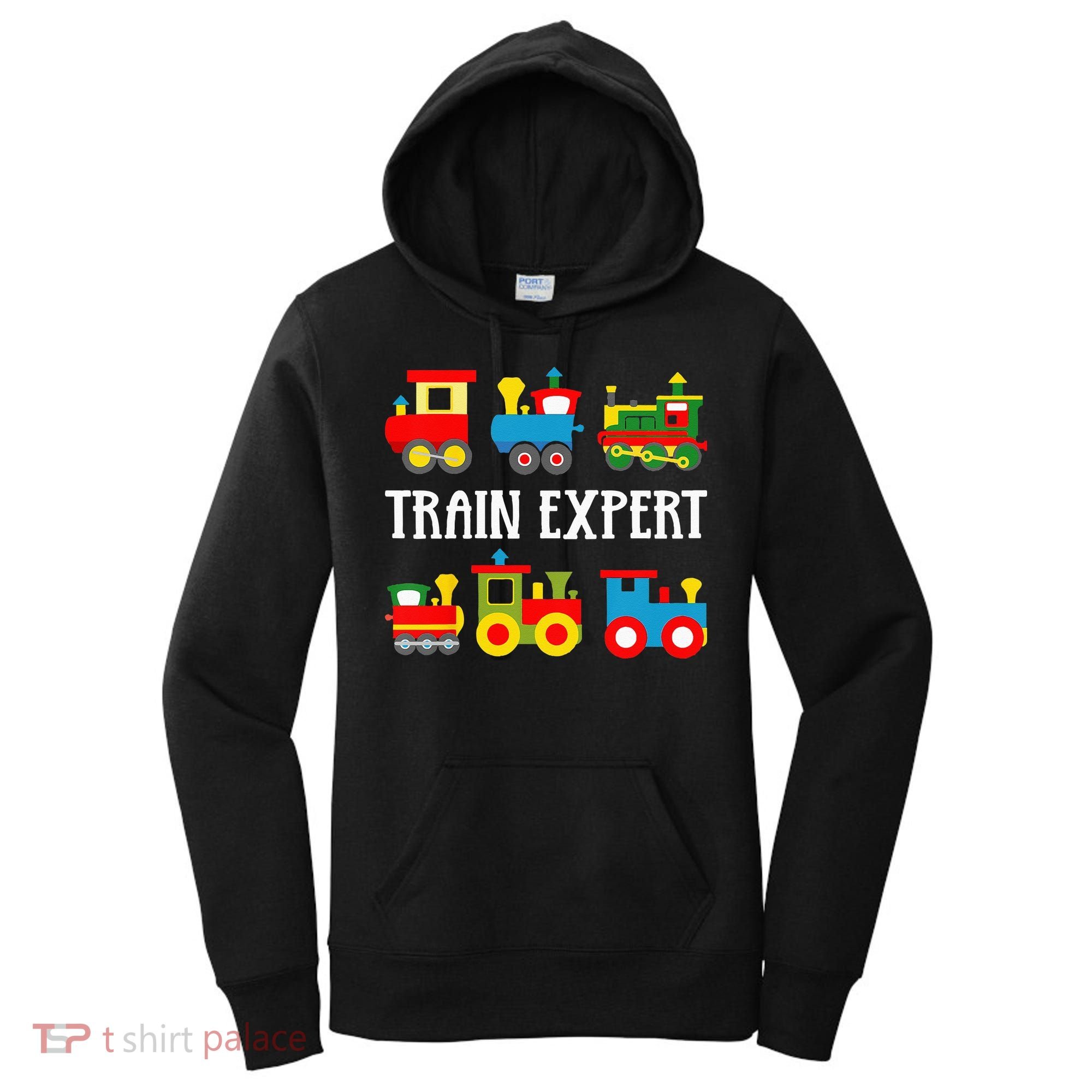 Kids Trains Funny Train Expert Kids Women's Hoodie