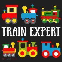 Kids Trains Funny Train Expert Kids 40oz Vacuum Insulated Stainless Steel Travel Tumbler thumb 4