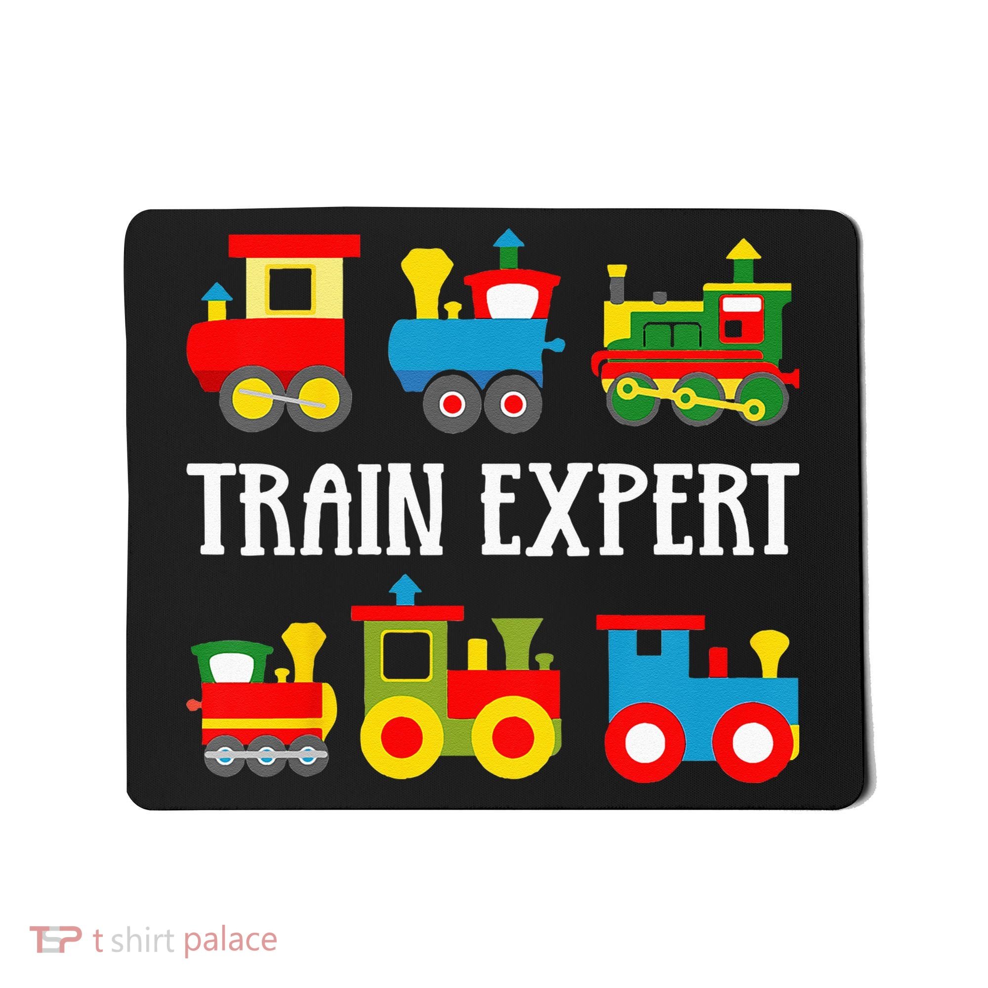 Kids Trains Funny Train Expert Kids Mousepad