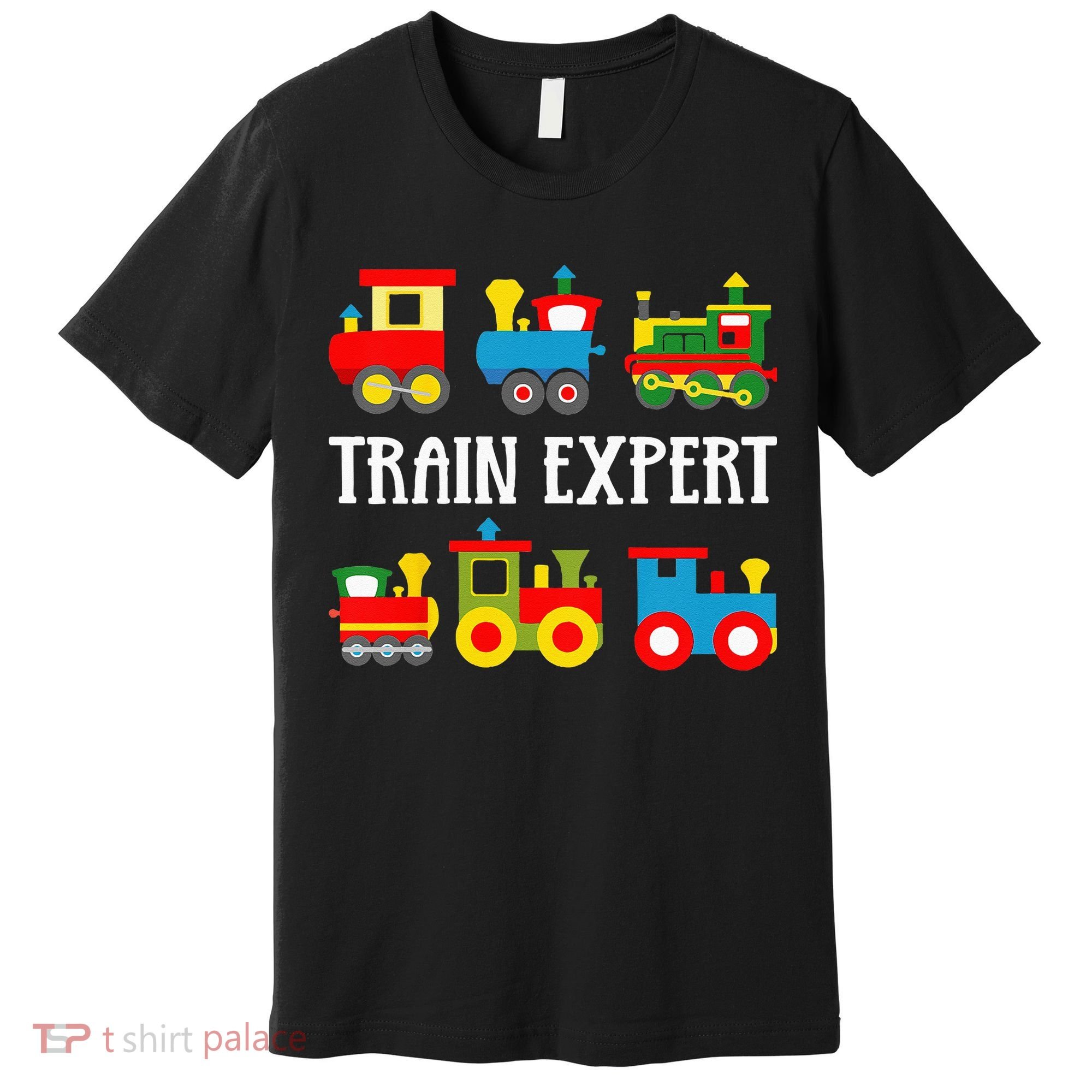Kids Trains Funny Train Expert Kids Premium T-Shirt