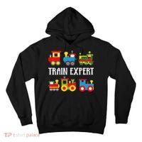 Kids Trains Funny Train Expert Kids Tall Hoodie thumb 0