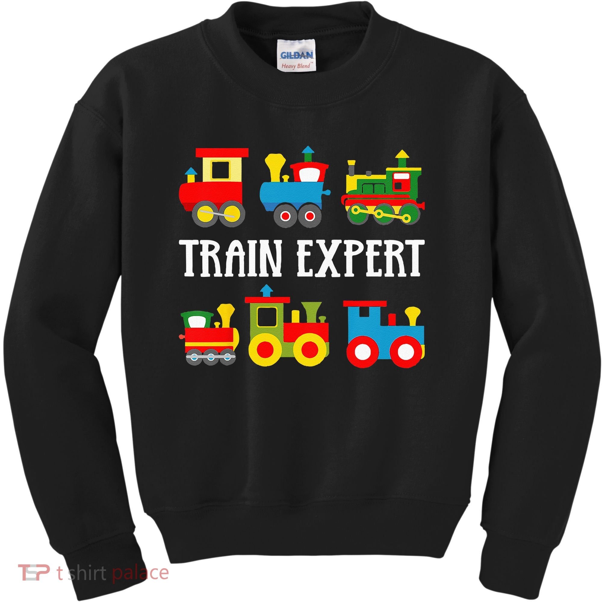 Kids Trains Funny Train Expert Kids Kids Sweatshirt