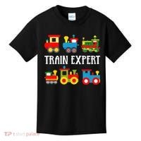 Kids Trains Funny Train Expert Kids Kids T-Shirt thumb 0