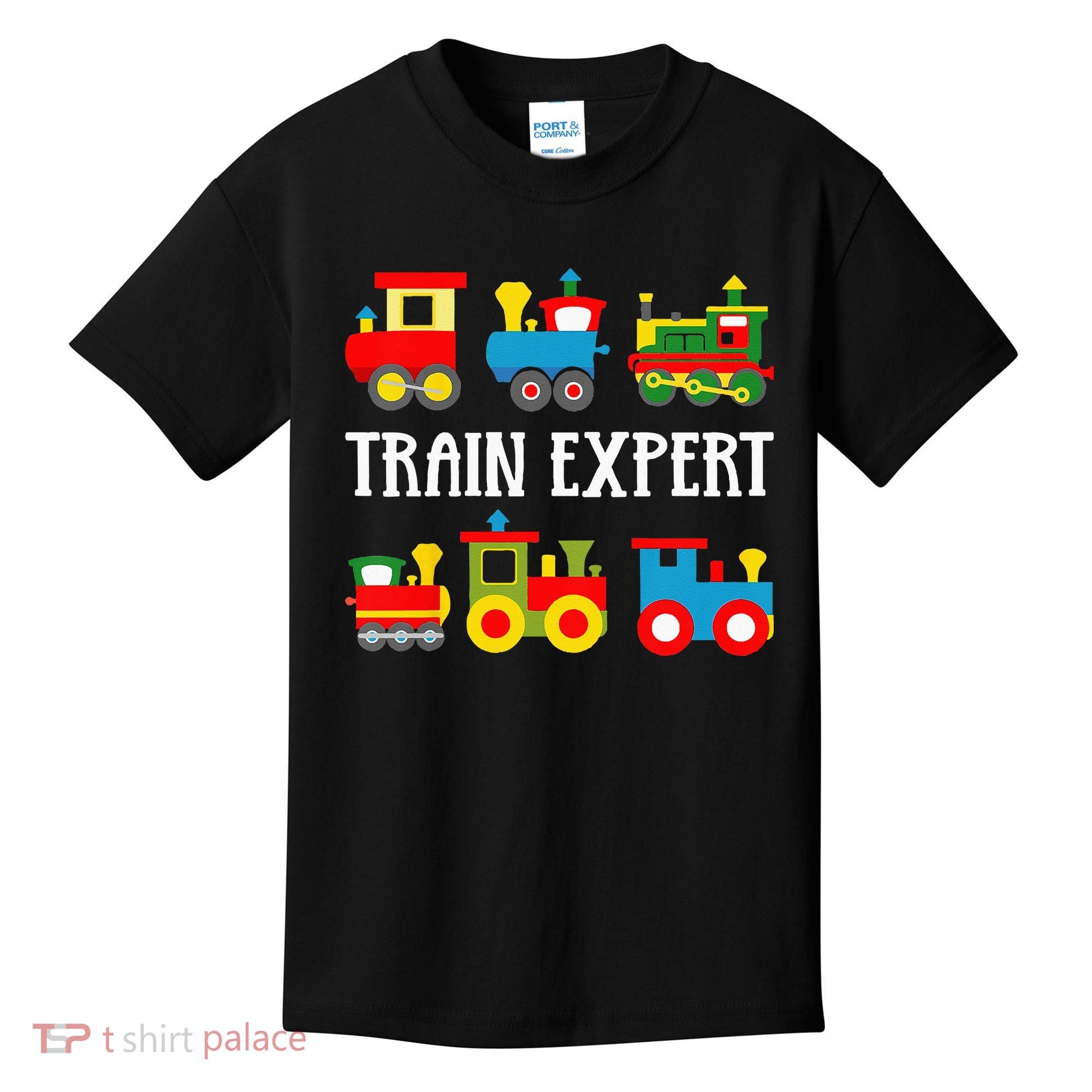 Kids Trains Funny Train Expert Kids Kids T-Shirt
