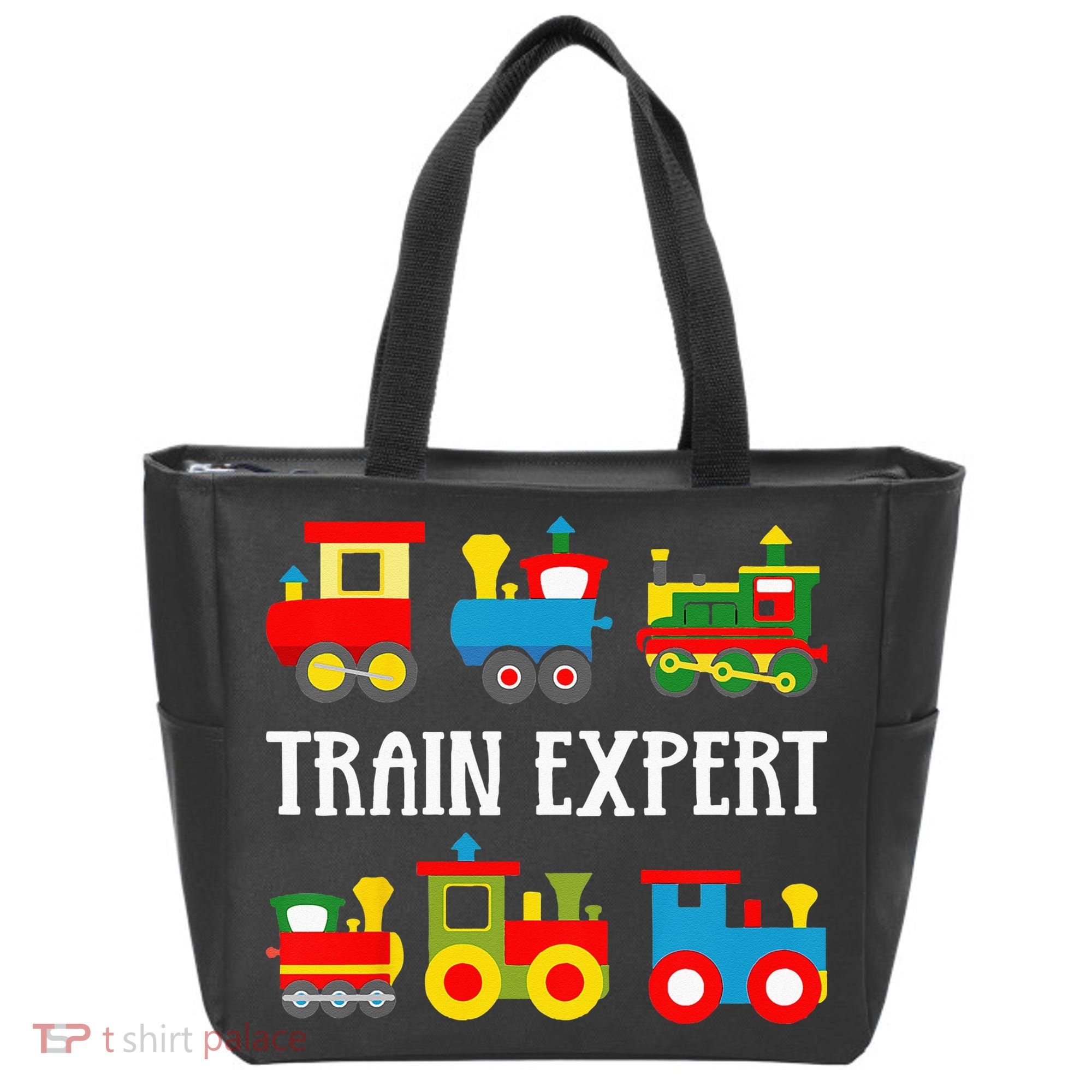 Kids Trains Funny Train Expert Kids Tote Bag