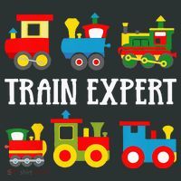 Kids Trains Funny Train Expert Kids Infant Baby Jersey Bodysuit thumb 2