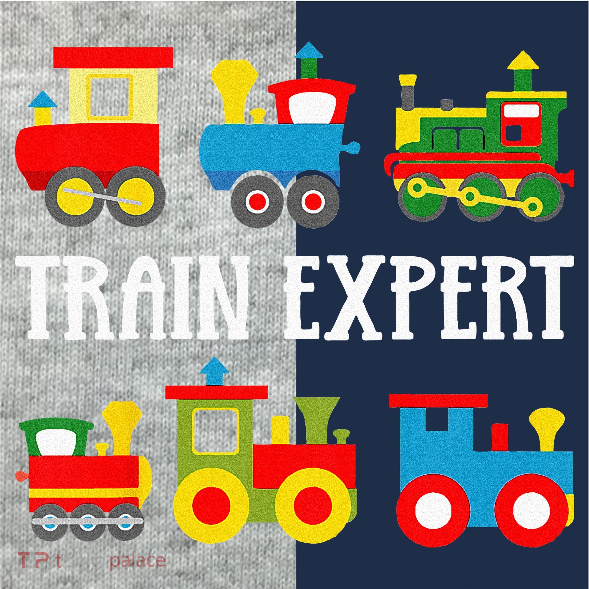 Kids Trains Funny Train Expert Kids Kids Colorblock Raglan Jersey