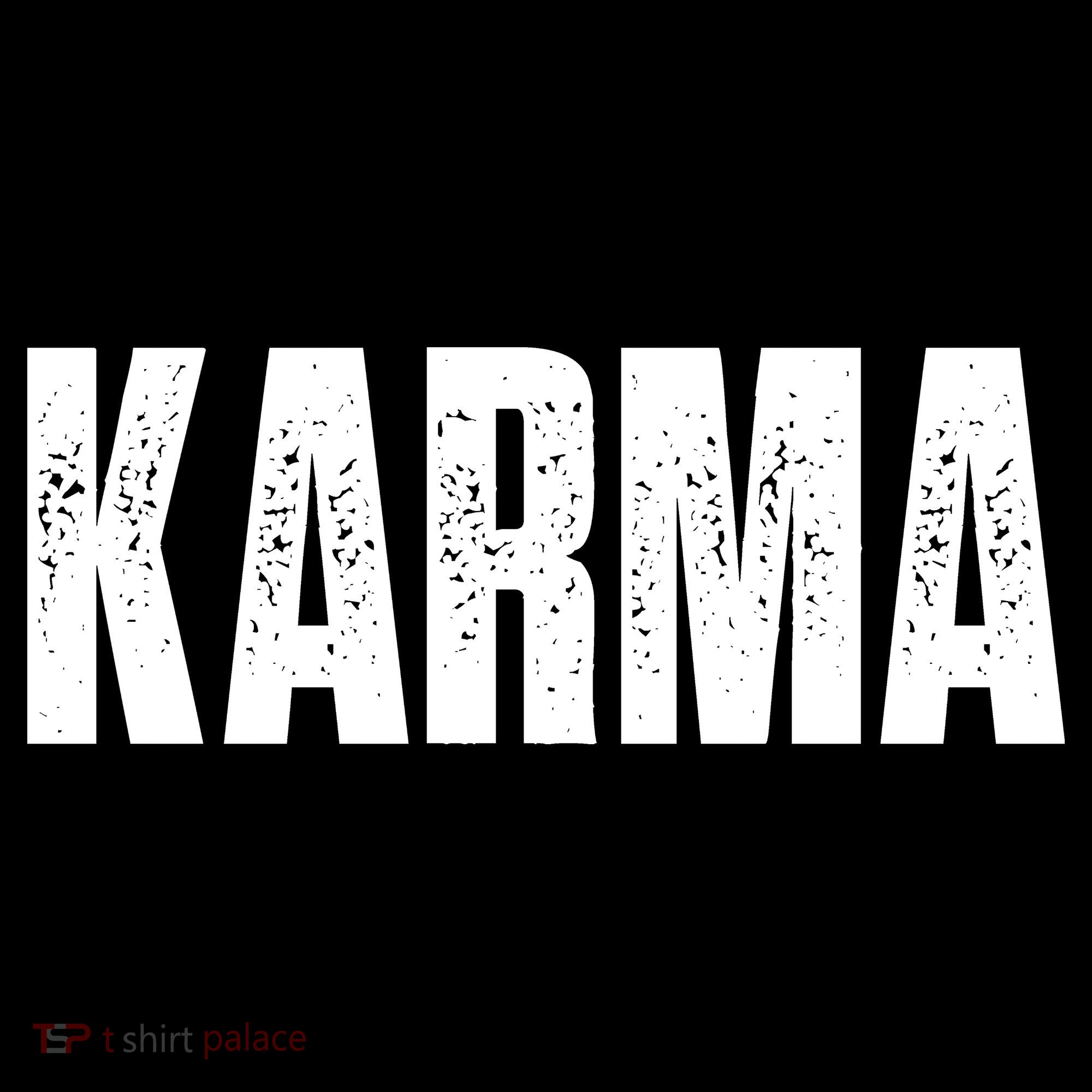 Karma Trending Graphic Tee Long Sleeve Shirt