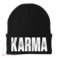 Karma Trending Graphic Tee Beanie thumb 0