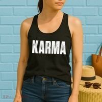 Karma Trending Graphic Tee Women's Tank Top thumb 2