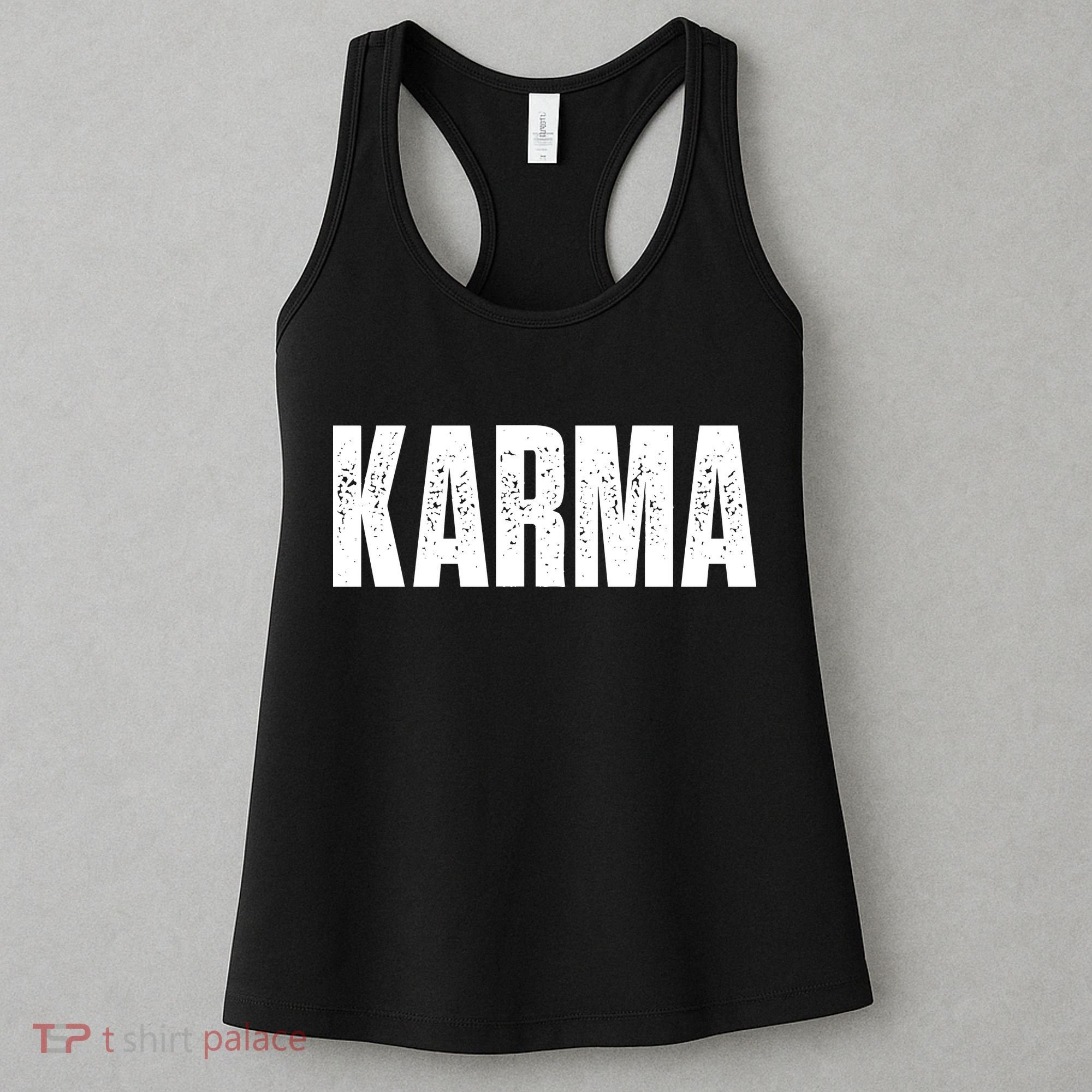 Karma Trending Graphic Tee Women's Tank Top
