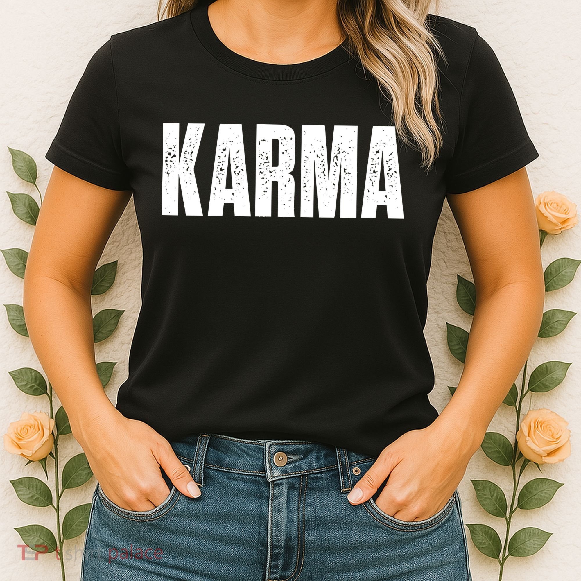 Karma Trending Graphic Tee Women's T-Shirt