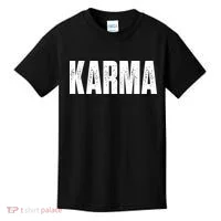 Karma Trending Graphic Tee Kids T-Shirt thumb 0