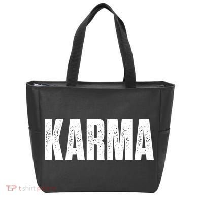 Karma Trending Graphic Tee Tote Bag