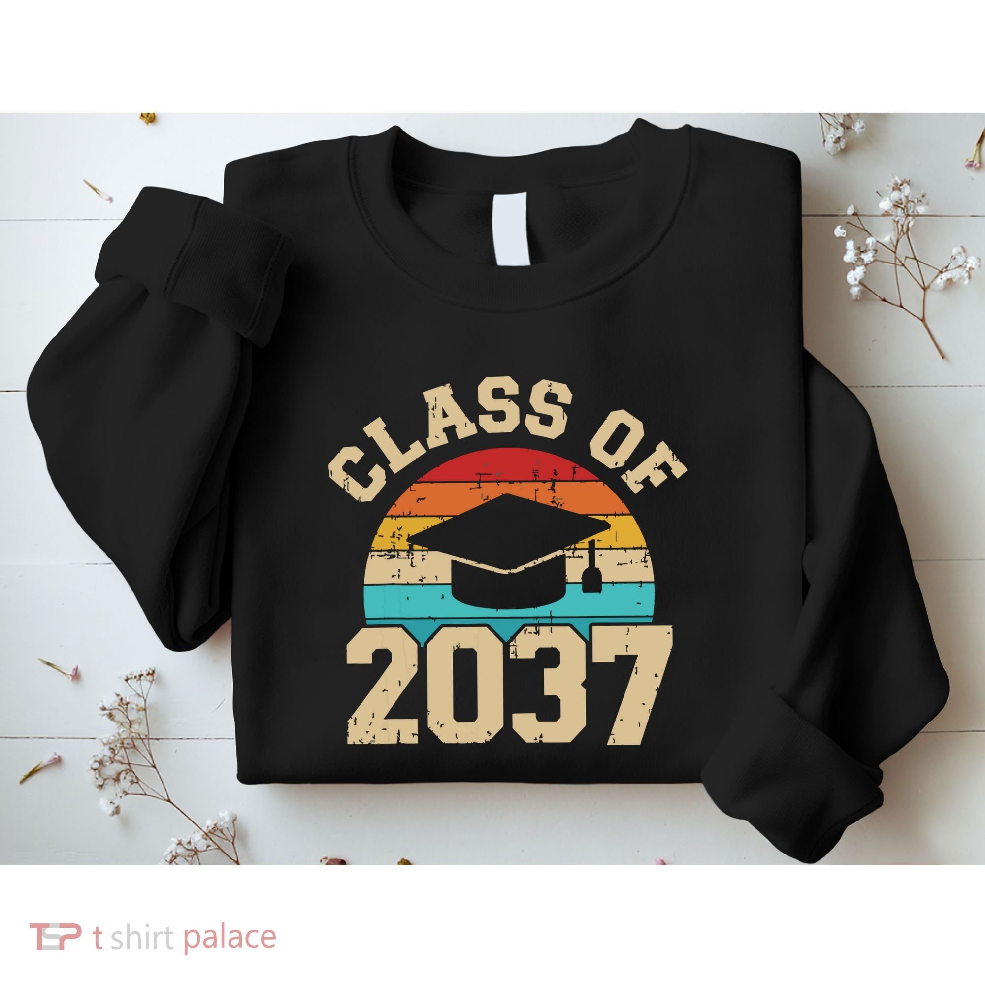 Kindergarten To Graduation Class Of 2037 Grow With Me Sweatshirt