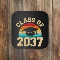 Kindergarten To Graduation Class Of 2037 Grow With Me Coaster thumb 0