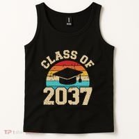 Kindergarten To Graduation Class Of 2037 Grow With Me Tank Top thumb 2