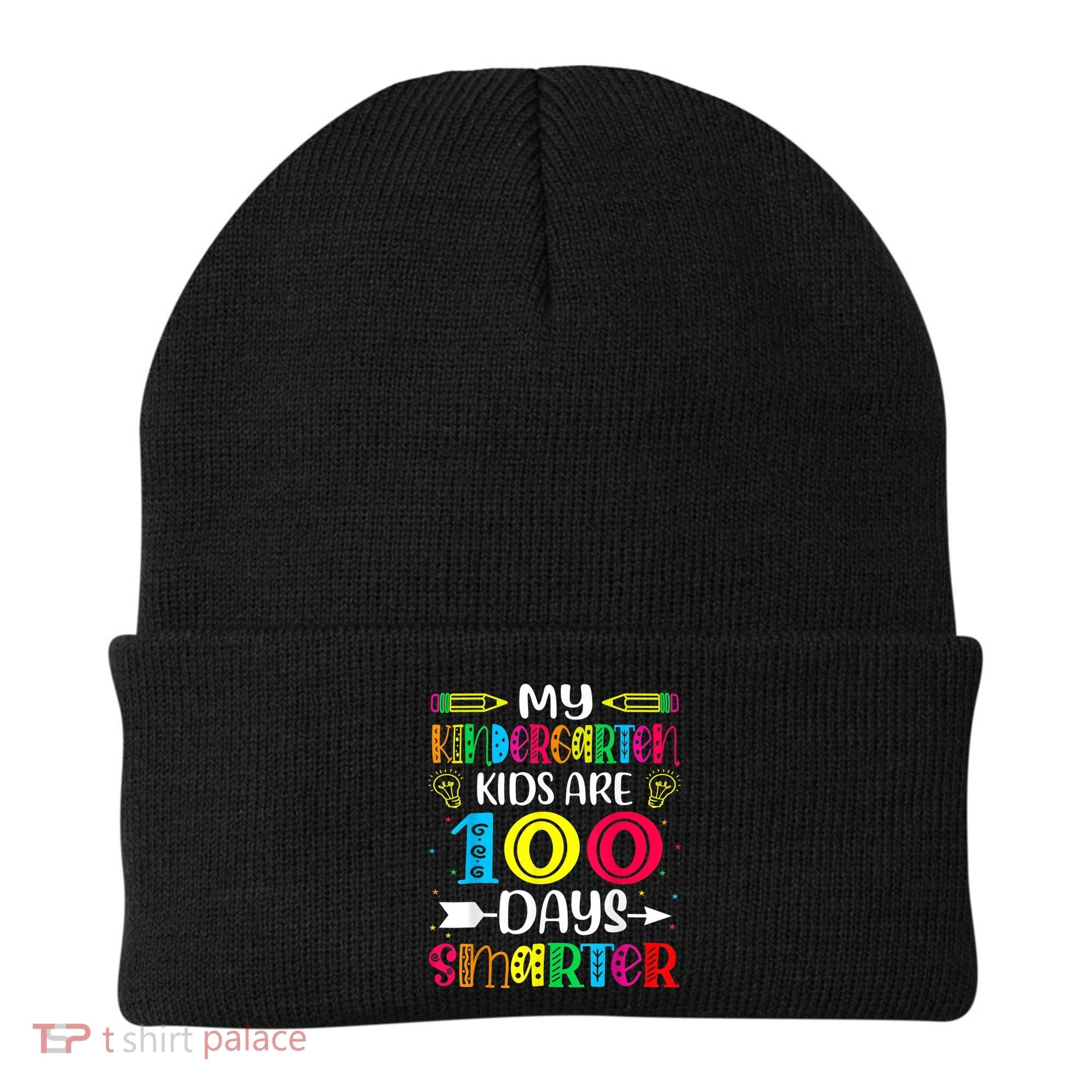 Kindergarten Teacher Gift 100 Days Smarter 100th Day Of School Beanie