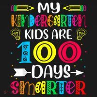 Kindergarten Teacher Gift 100 Days Smarter 100th Day Of School Women's Hoodie thumb 2