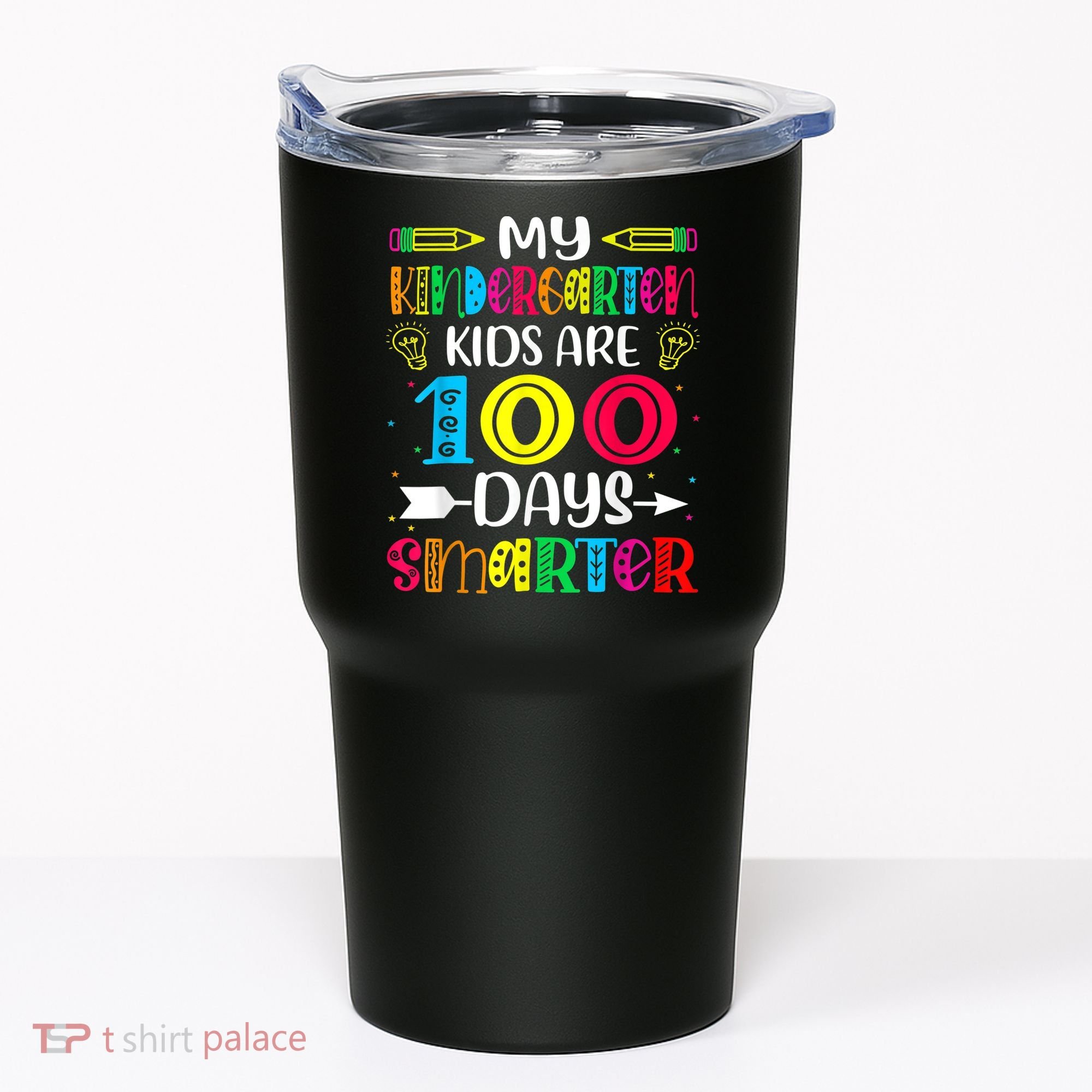Kindergarten Teacher Gift 100 Days Smarter 100th Day Of School Tumbler